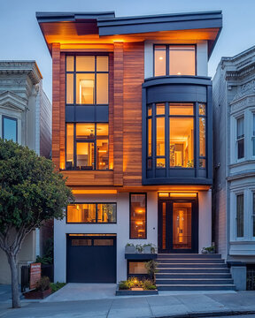 Luxury New Construction San Francisco Rowhouse