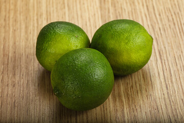 Green sour tropical Lime fruit