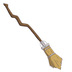 Broom illustration