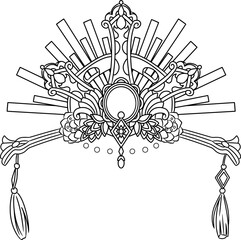 crown design ilustration