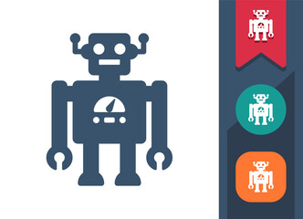Robot, Android, Robotics Icon