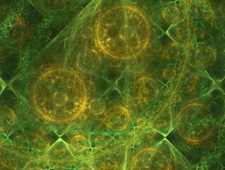 Imaginatory fractal abstract background Image