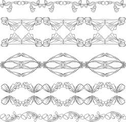 A collection of edge lines can be used as a frame