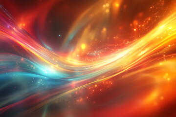Fototapeta premium abstract background, PowerPoint techno background image, ultrarealistic photo, positive and light