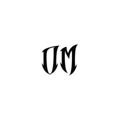 DM monogram logo design letter text name symbol monochrome logotype alphabet character simple logo