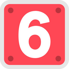 Number 6 Icon