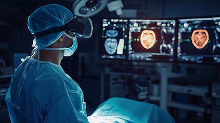 Robotic surgical tools and VR training in a state-of-the-art urology department.