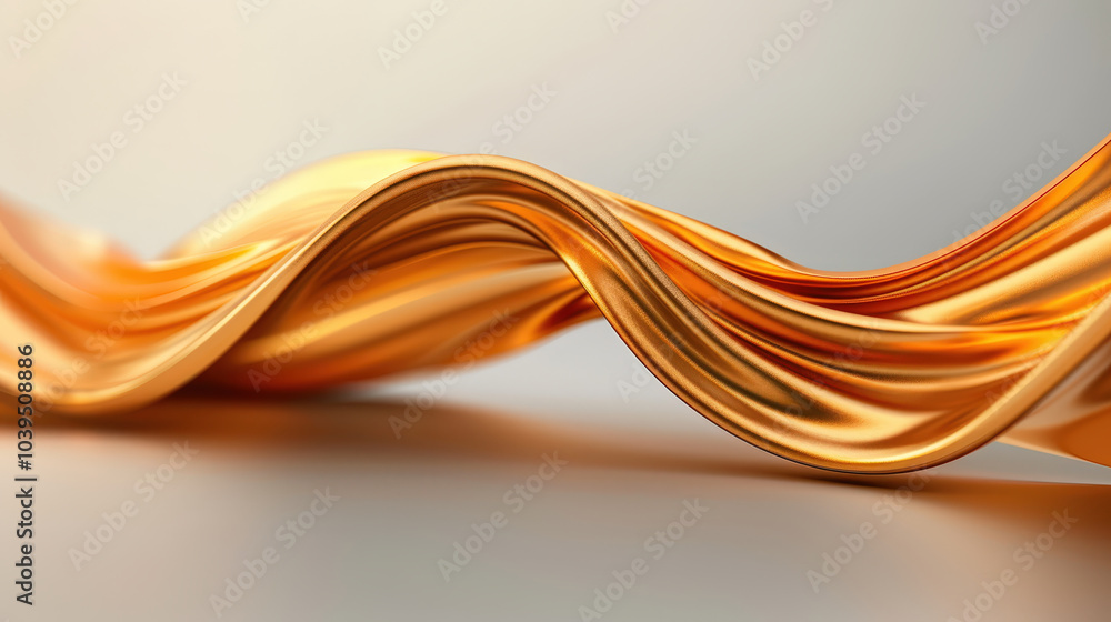 Aufkleber stunning abstract gold texture with fluid flowing patterns creates sense of elegance and movement. s