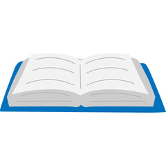 Hand Drawn Open Book