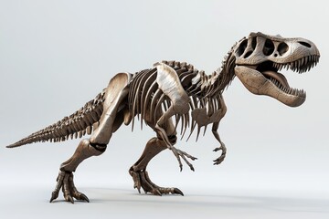 Tyrannosaurus Rex Skeleton in a Standing Pose