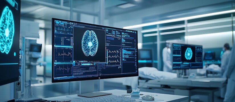 Neurological care unit employing brain-computer interfaces for advanced patient management.