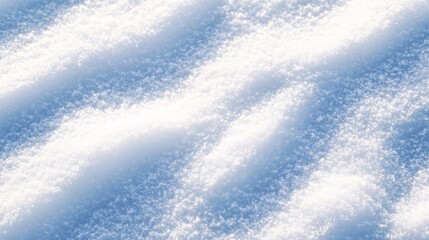 Obraz premium Detailed view of freshly fallen snow with soft textures, creating a serene and peaceful winter landscape. Ideal for seasonal and nature-themed projects.