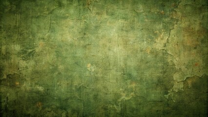 Obraz premium A faded green textured backdrop with subtle hints of rust and a worn, aged appearance.