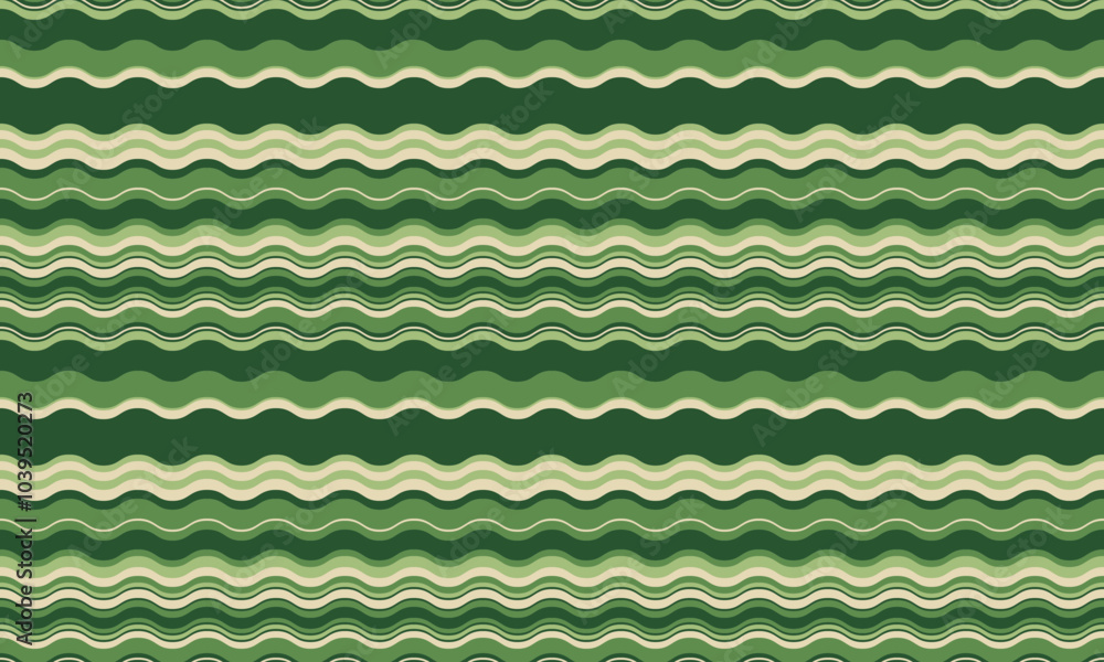 Poster abstract background with wavy stripes in vibrant colors, creating a rippled, liquid effect. smooth c