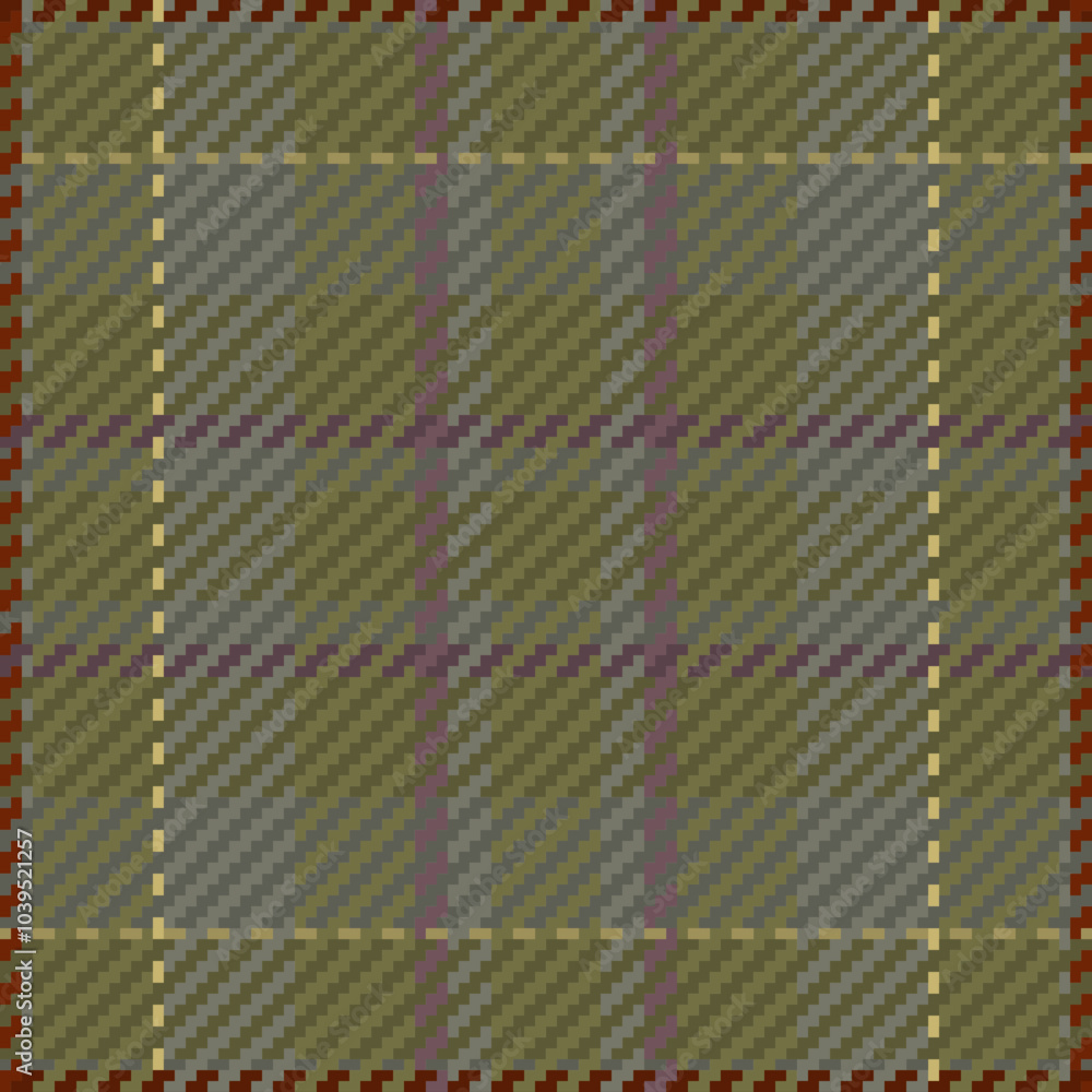 Poster seamless pattern of scottish tartan plaid. repeatable background with check fabric texture. vector b