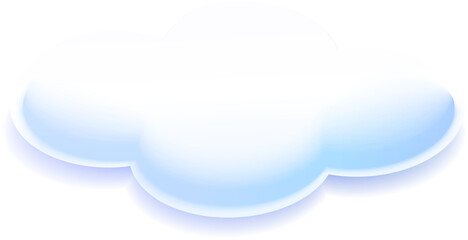 Fototapeta premium 3d Cloud. Cloudscape. Heaven.