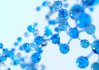 Water molecule structure