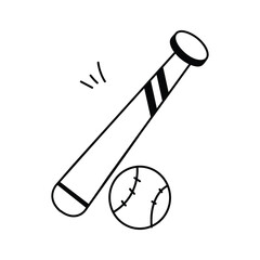 Baseball bat for powerful hits during matches