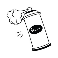 Sports spray, medical spray vector design