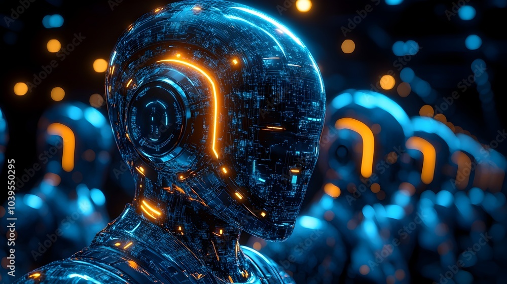 Poster Cybernetically Linked Human Agents Directed and Controlled by Advanced Intelligence and Analytics.