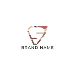 ILLUSTRATION LETTER S WITH WAVY LINES SIMPLE FLAT COLOR TEMPLATE DESIGN LOGO ICON VECTOR