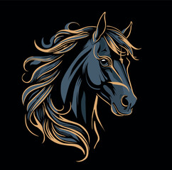 HORSE TATTOO COLOR
