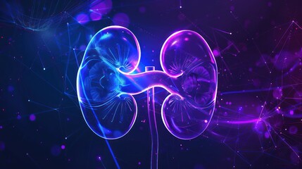 Abstract Representation of Kidneys in a Digital Network