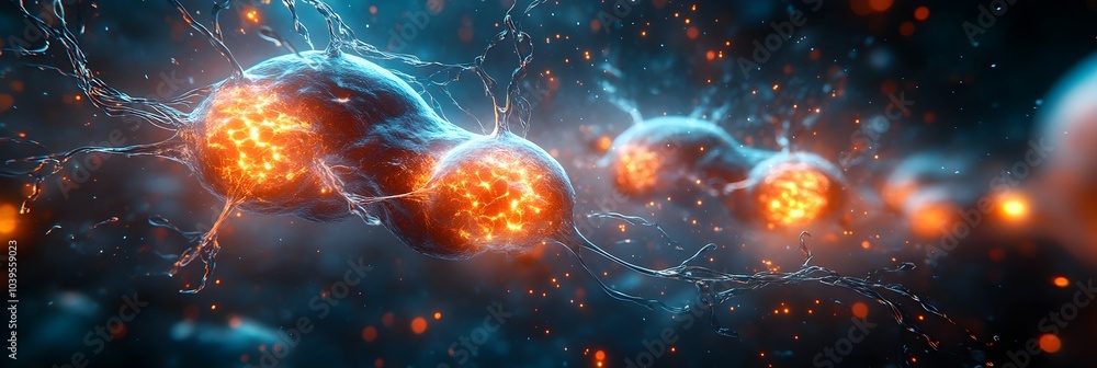 Aufkleber futuristic depicting the concept of intelligence controlling and manipulating human minds and behavi