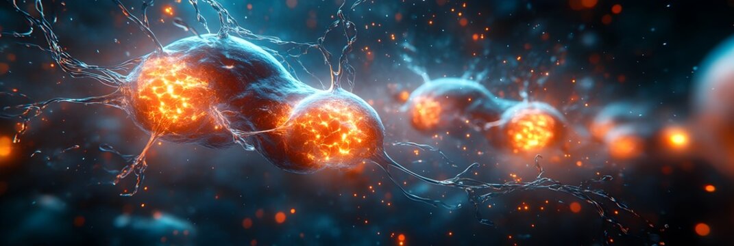 Futuristic depicting the concept of intelligence controlling and manipulating human minds and behavior through the use of advanced neuromodulation devices in a digital,cyberpunk-inspired setting.