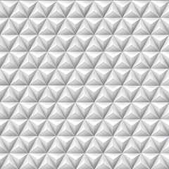 white seamless triangle background pattern Background. Ai Generated