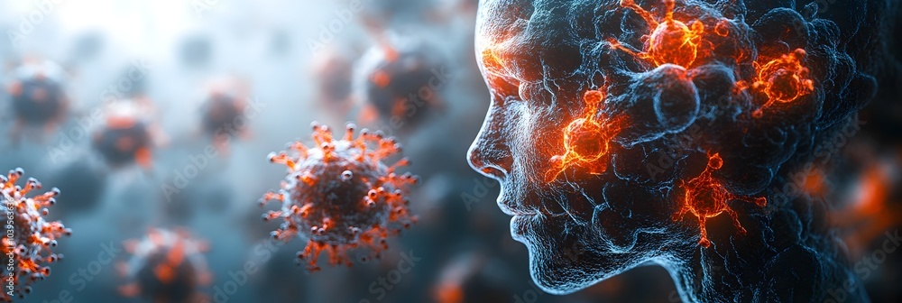 Aufkleber Intelligence Revolutionizing Early Detection of Neurological Disorders in Medical Diagnostics. Advanced algorithms and digital technologies transforming healthcare through enhanced accuracy.