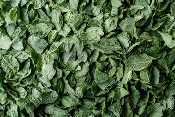Fototapeta premium Dry Mint Herb and Spice, Fresh Aroma for Food with Antioxidant Benefits