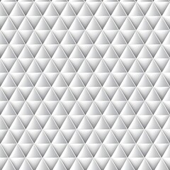 white seamless triangle background pattern Background. Ai Generated