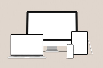 Multidevice Blank Mockup