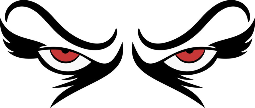 recommend clip art: Scary Clown Face Illustration