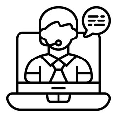 Video Chat Icon