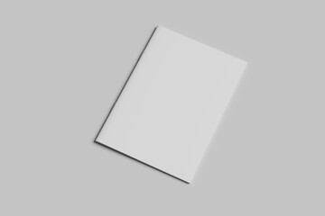 A4 Brochure Blank Mockup