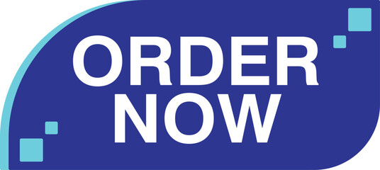 Order Now Tag Blue Sky Color Icon Sticker Deal Label Variations Shopping Online Buy Store Retail 
