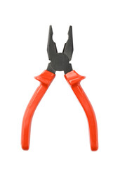 Pliers isolated on the white background