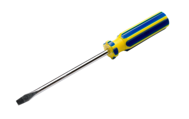 Screwdriver isolated on white