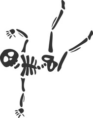 Break Dancing Skeletons - Halloween