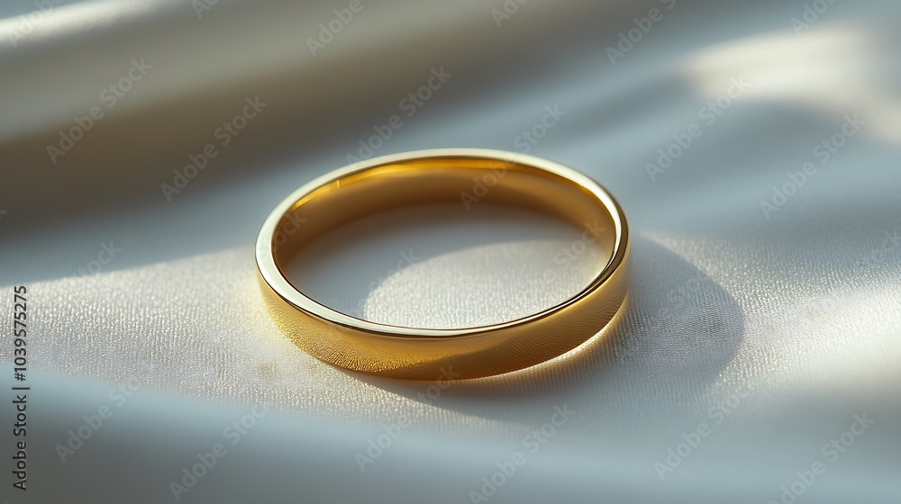 Poster geometric gold hoops sharp angles resting on a clean minimalistic surface showcasing a fusion of mod