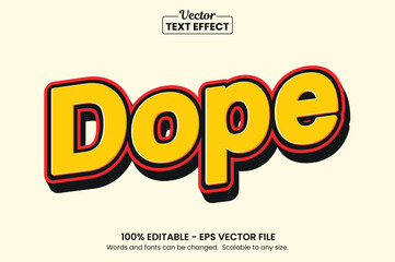 Retro vintage text effect, Editable text effect