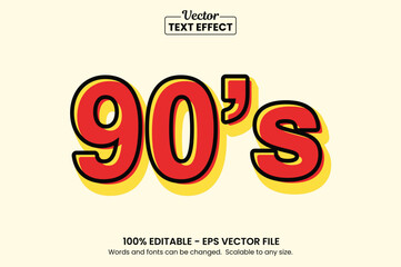 Retro vintage text effect, Editable text effect