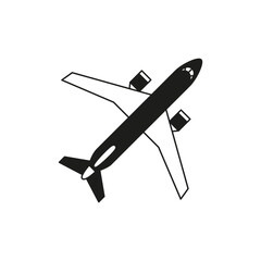 Air flight vector icon. route illustration sign. air tickets symbol. travel logo or mark.