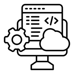 Cloud Computing Icon