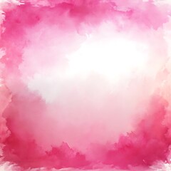 Obraz premium Pink watercolor background bleed paint drips and drops for walpaper or art, Ai generated