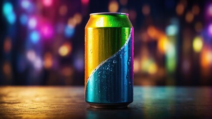 Refreshing Drink with Ring Pull - Perfect for Summer