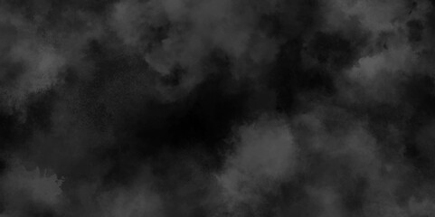 Abstract ash cloud and smoke texture in dark background. White Black fog effect transparent smoke isolated dark dramatic sky with black stormy clouds. Grunge creative and becorative fractal somke art