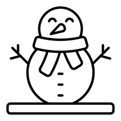 Snowman Icon